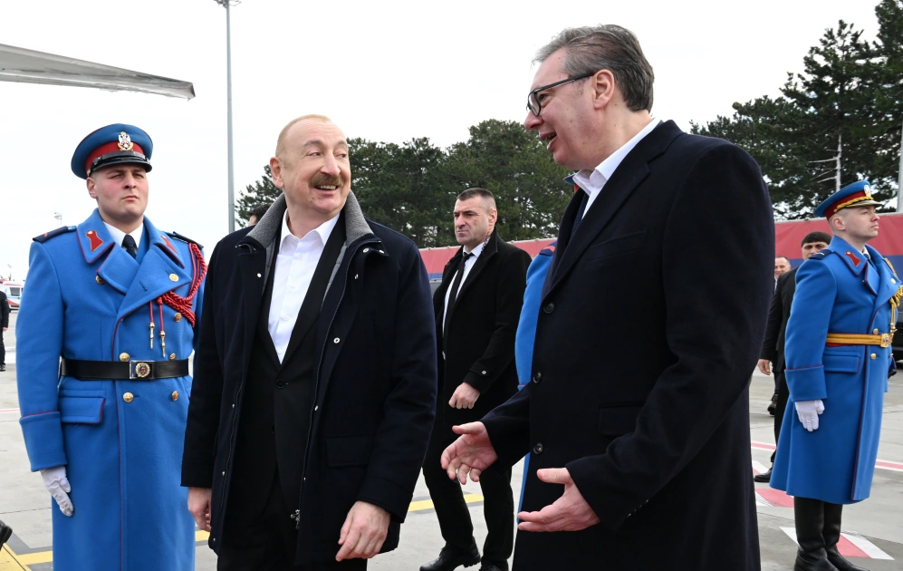 President Ilham Aliyev concludes visit to Republic of Serbia (PHOTO)