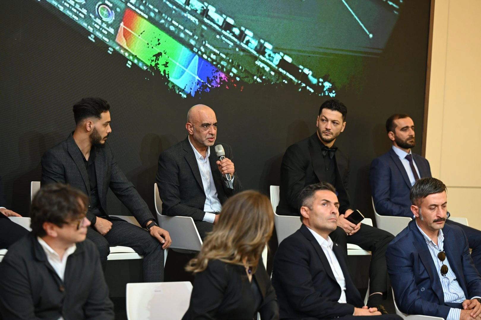 Heydar Aliyev Center hosts briefing with creative team of film "44" - one of Azerbaijan's major film projects (PHOTO/VIDEO)