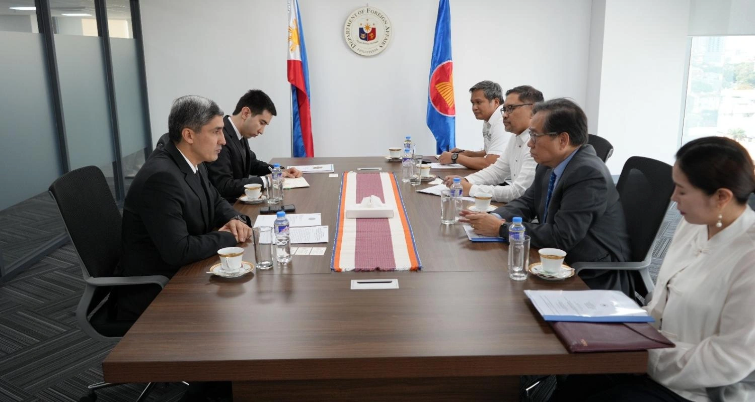Turkmenistan, Philippines discuss trade and ASEAN cooperation