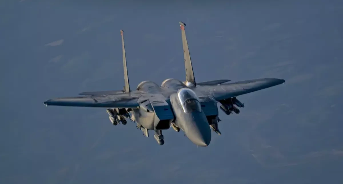 F-15E downed in combat marks first fighter loss in over two decades