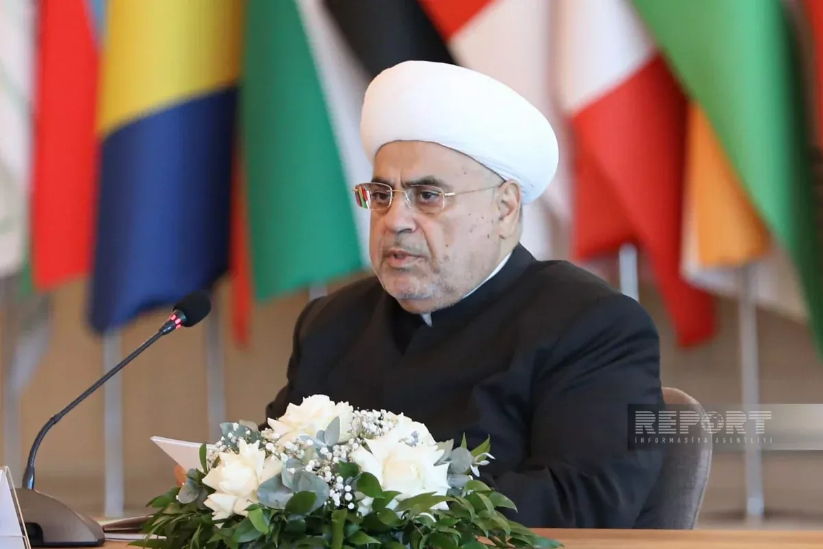 Azerbaijan one of leading spiritual platforms, religious leader says