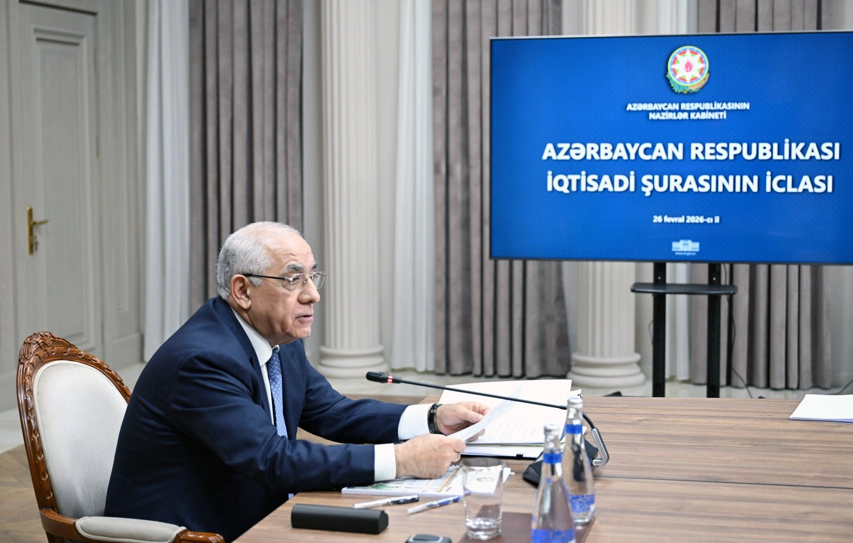 Azerbaijan’s Economic Council сonvenes for regular meeting (PHOTO)