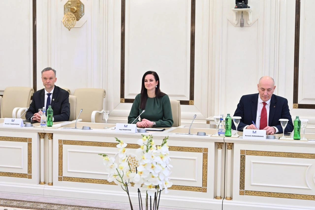 Azerbaijani and Lithuanian parliaments brainstorm enhancement of cooperation (PHOTO)
