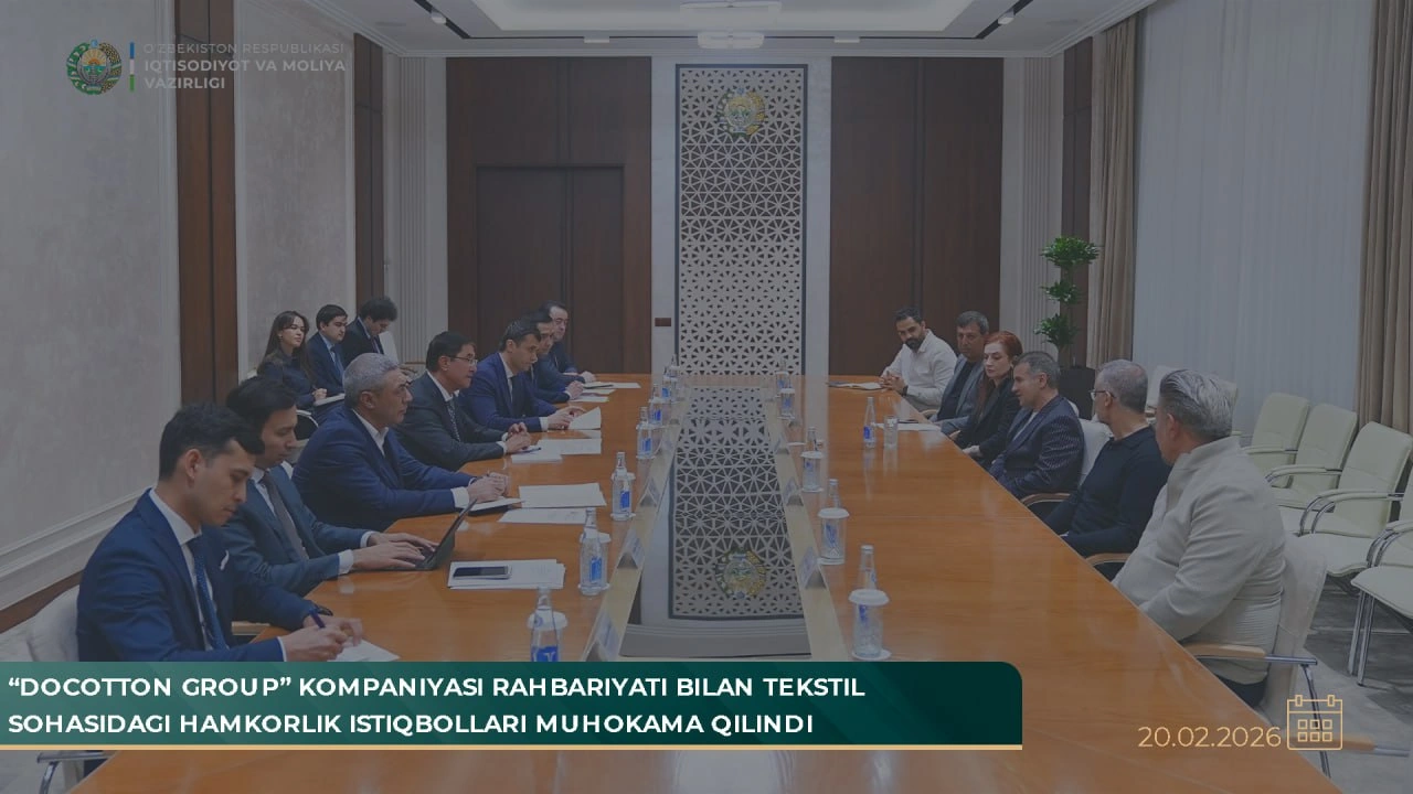 Uzbekistan, Türkiye’s DoCotton discuss textile industry development