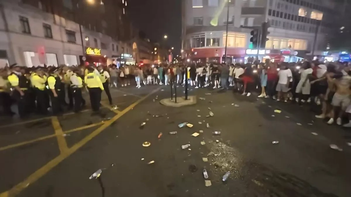 France's World Cup win followed by clashes in London, four arrested PHOTO / VIDEO