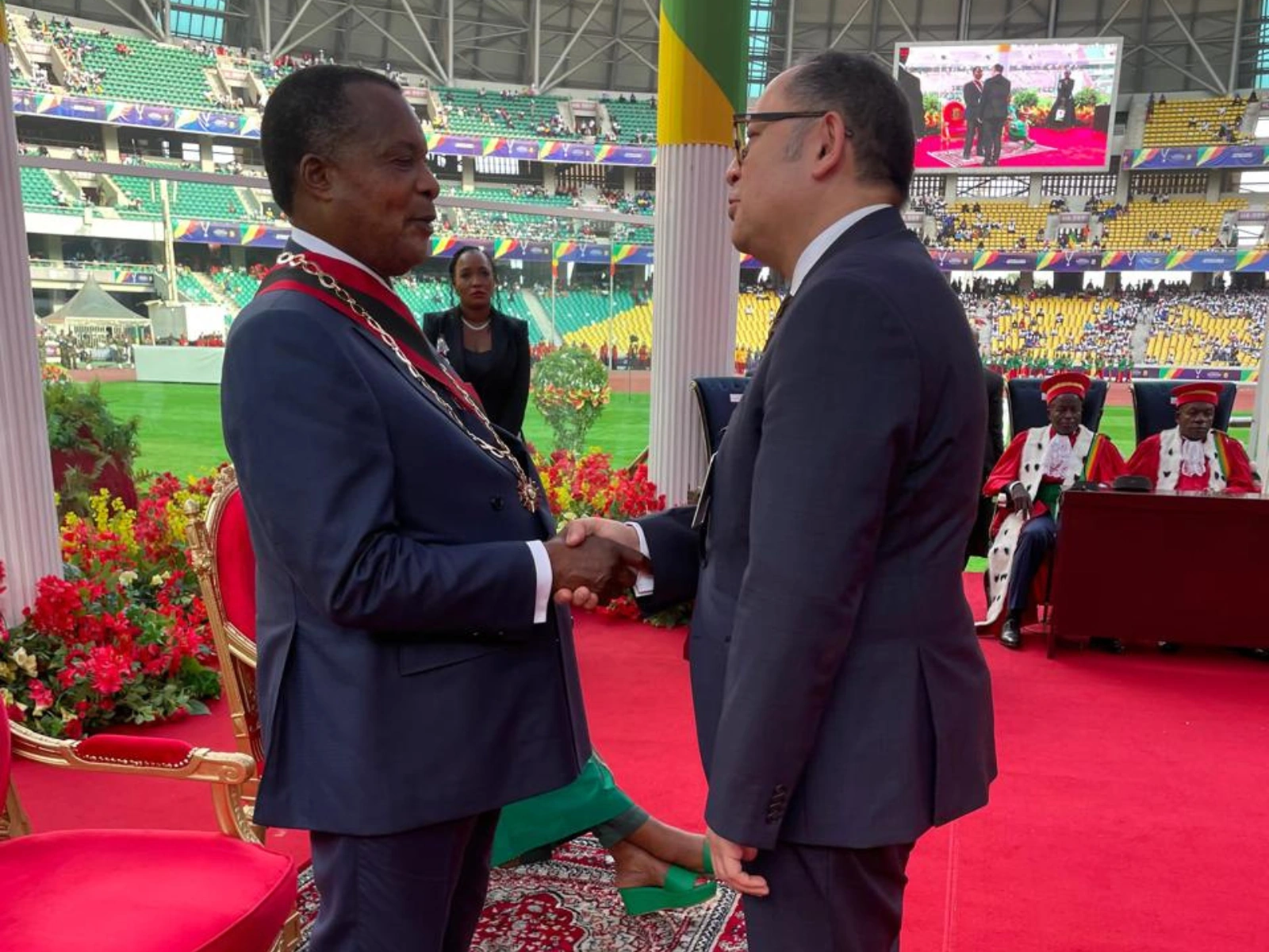 Azerbaijani envoy attends inauguration ceremony for Congo's re-elected president (PHOTO)