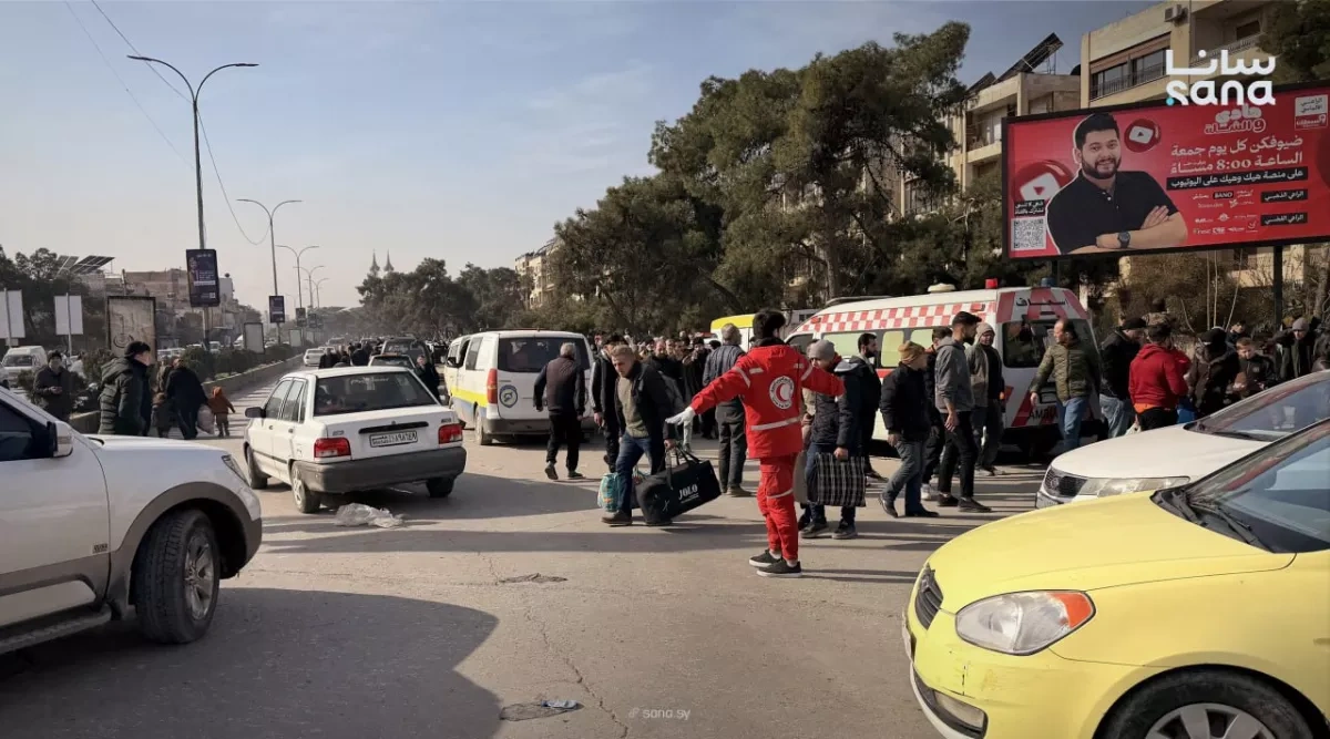 Deadly shelling forces mass evacuation in northern Aleppo PHOTO