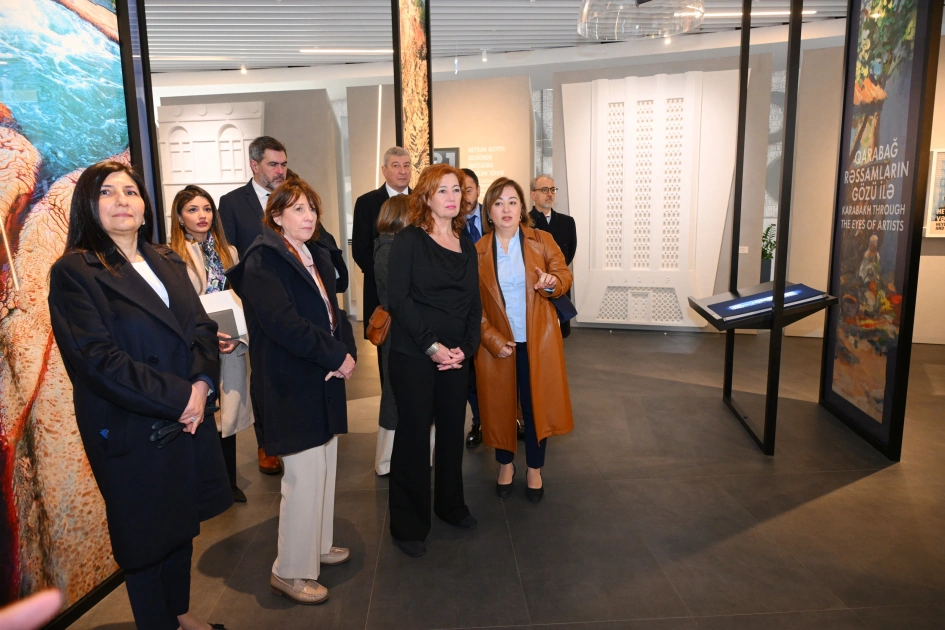 Speaker of Spanish Congress of Deputies visits Victory Park in Azerbaijan's Baku (PHOTO)