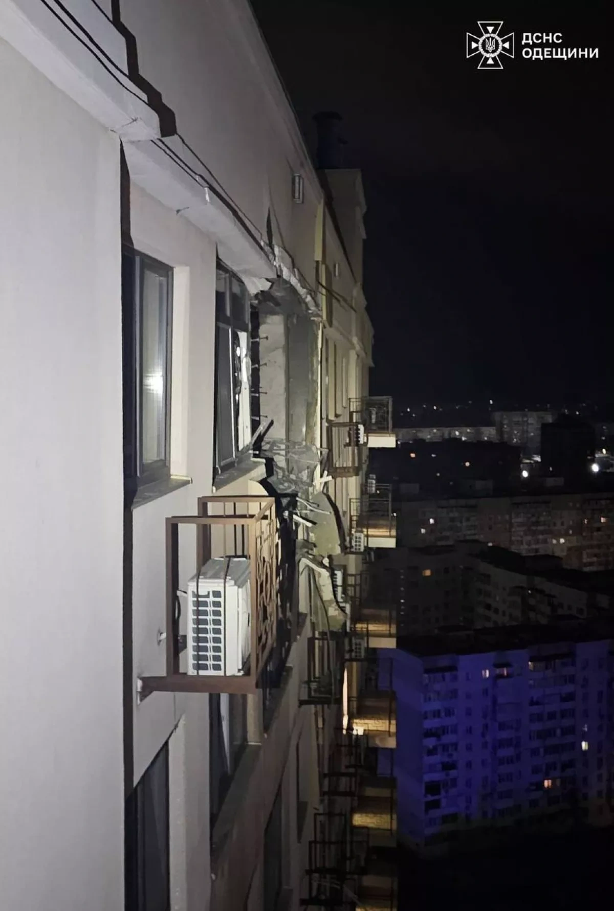 Russia strikes Ukraine's Odesa again, injuring one, damaging infrastructure PHOTO