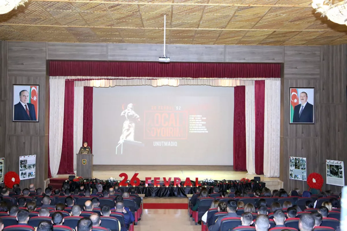Azerbaijan observes Khojaly genocide day with nationwide military tributes PHOTO