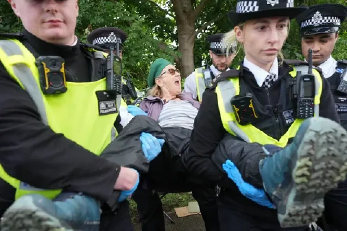 Over 100 arrested in London after court rules Palestine Action ban lawful