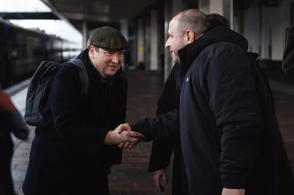 EU national security advisors arrive in Kyiv for high-level meetings photo