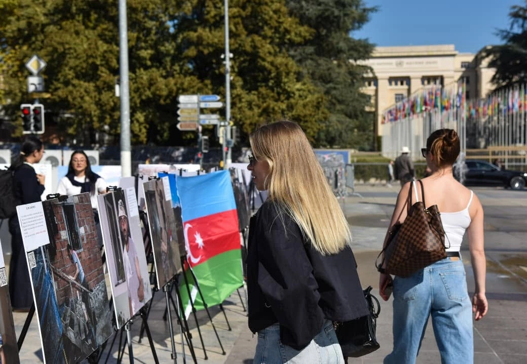 Photo exhibition on Armenia's mine war against Azerbaijan opens in Geneva