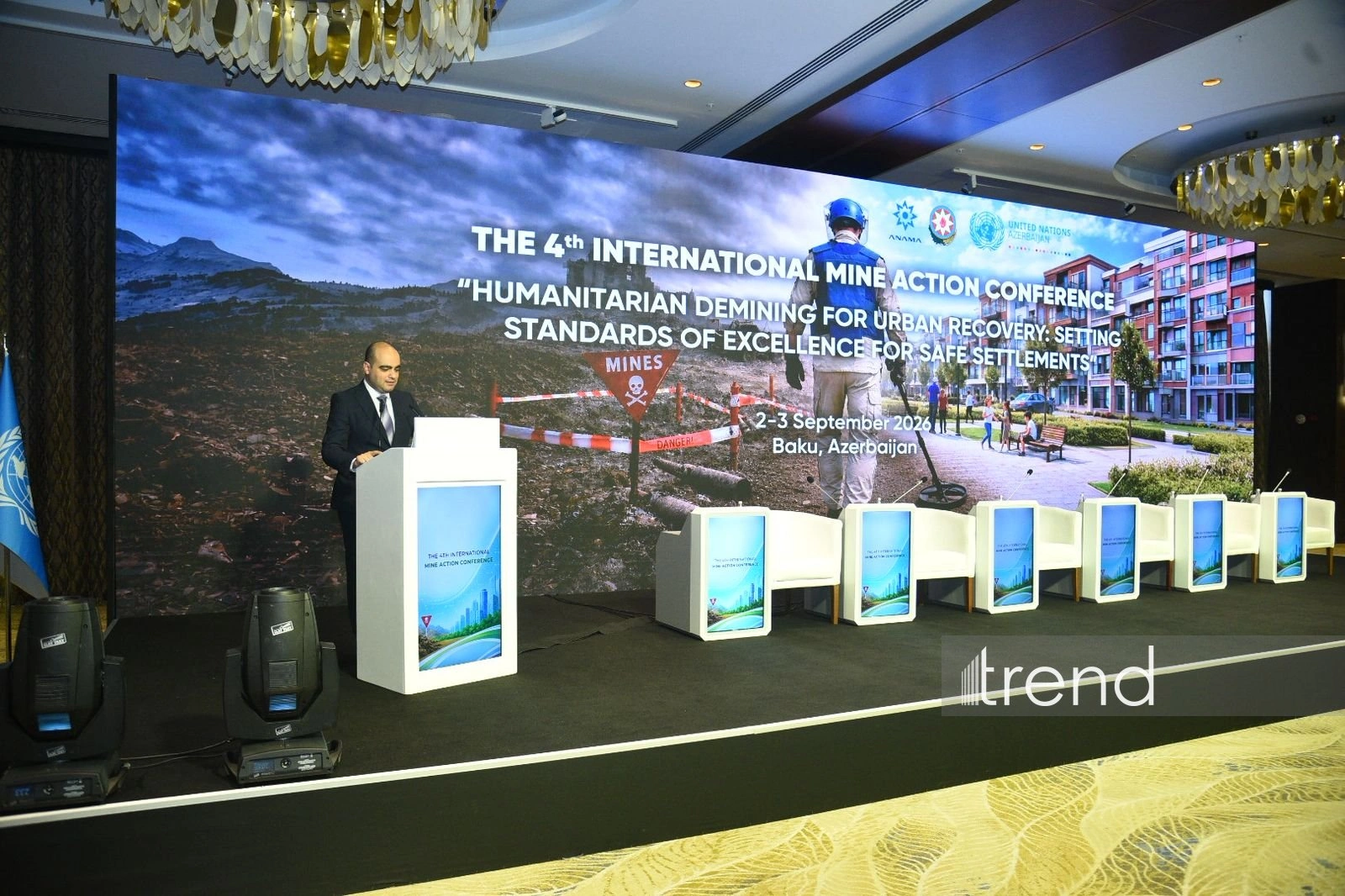 Second day of 4th International Mine Action Conference underway in Baku