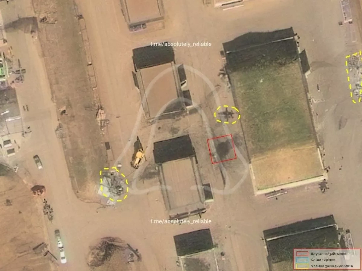 Exilenova+: Strikes hit Russian Tsimbulovo drone port PHOTO