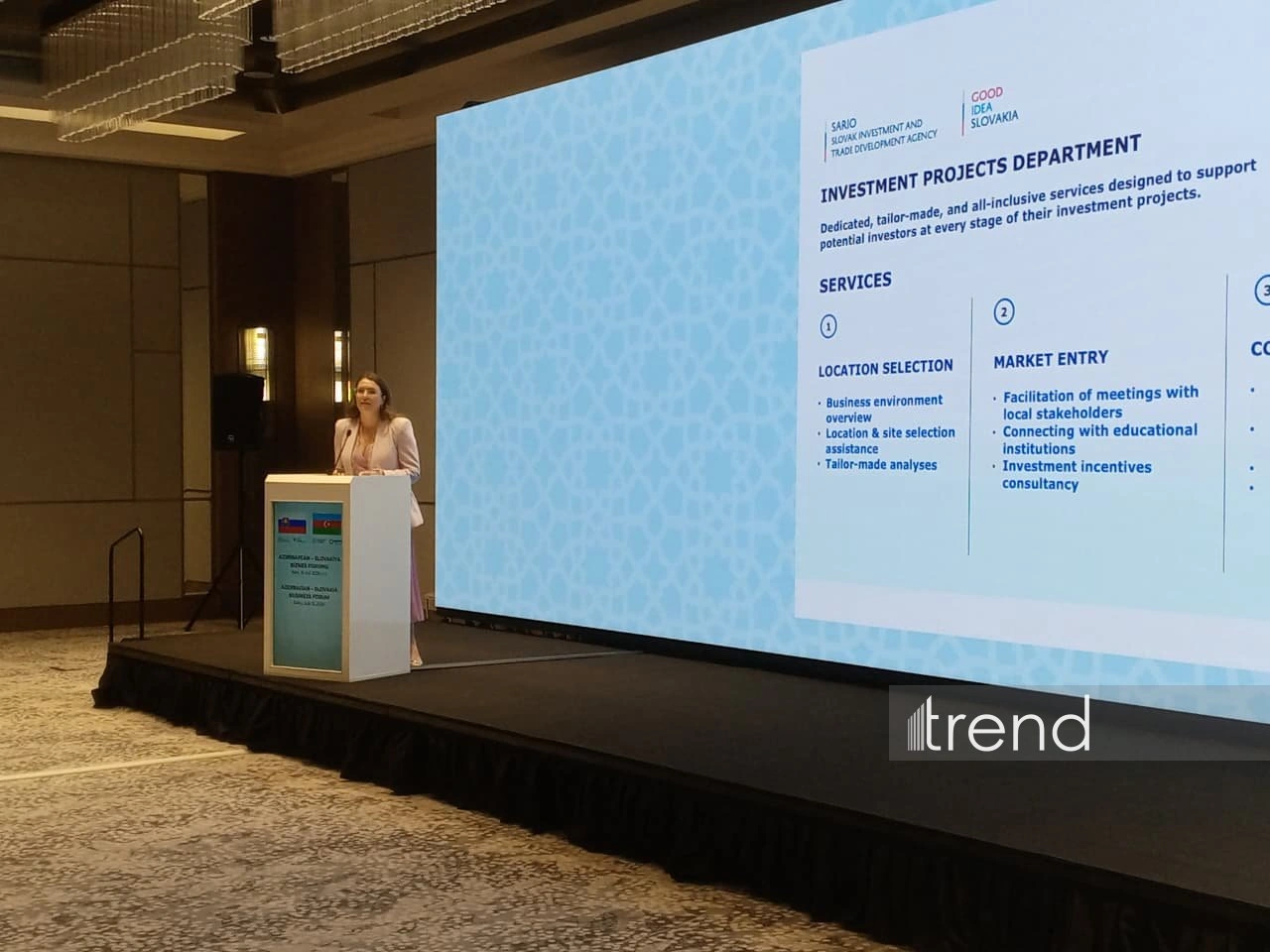 SARIO ready to assist Azerbaijani investors in implementing projects in Slovakia - official