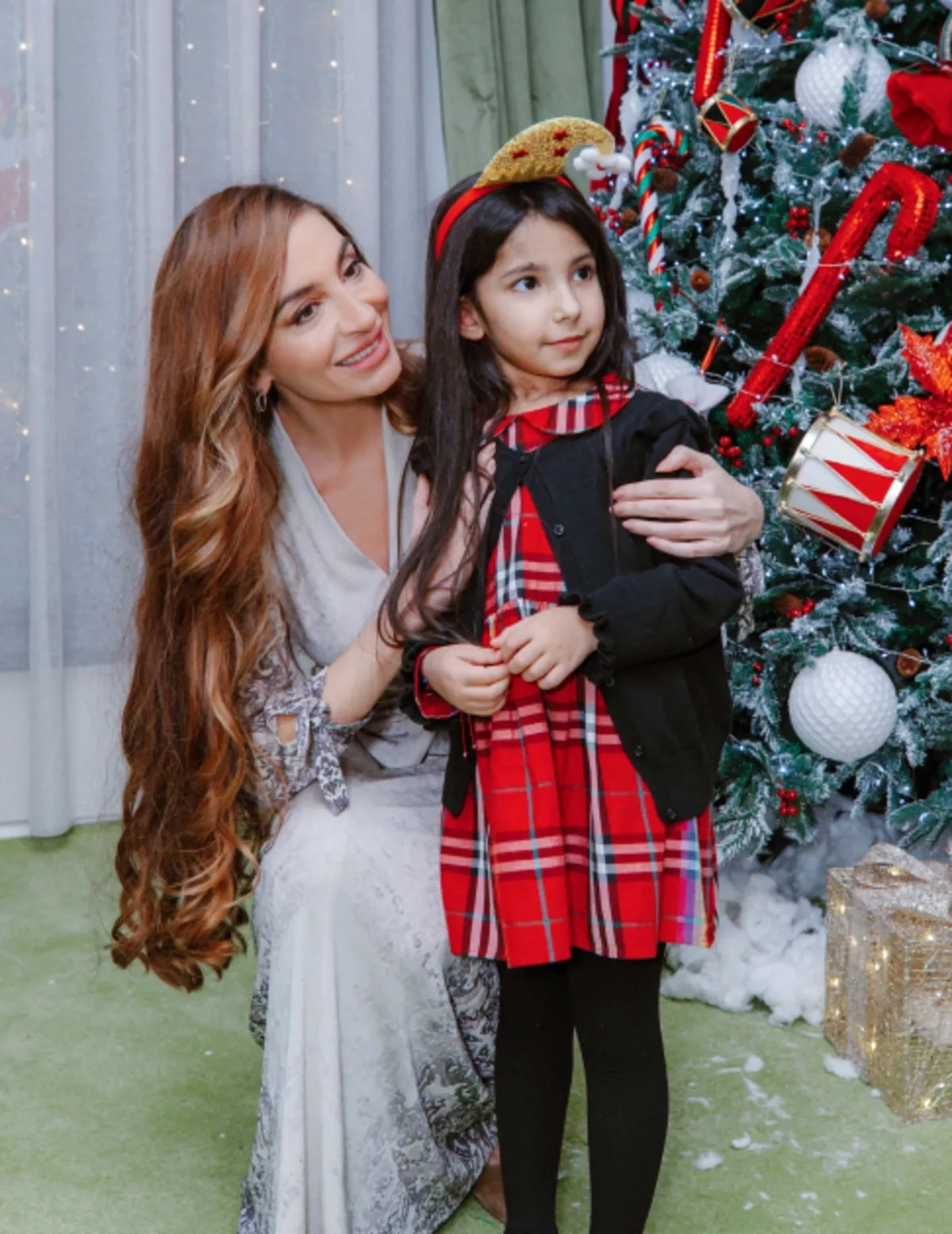 Leyla, Arzu Aliyeva share holiday joy with children at rehabilitation center