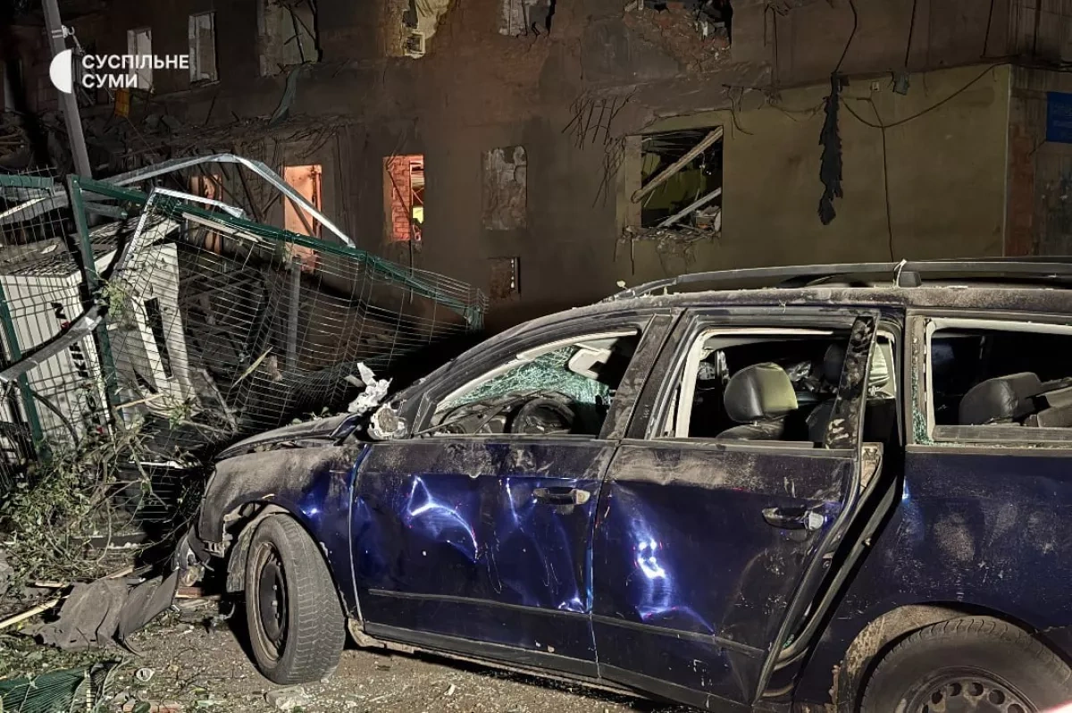 Russian airstrike on Ukraine's Sumy kills four, including child, injures 27 PHOTO