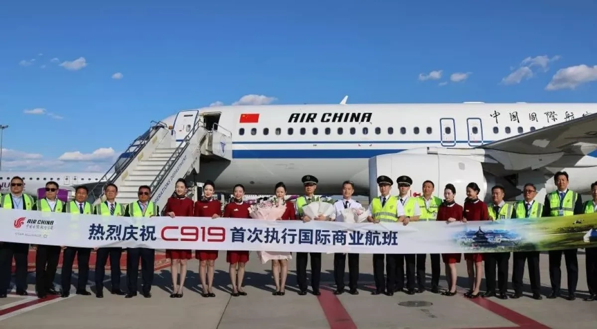 China's passenger liner makes international breakthrough with first overseas flight
