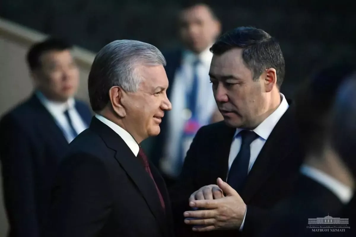 Uzbek, Kyrgyz leaders review regional cooperation, connectivity initiatives