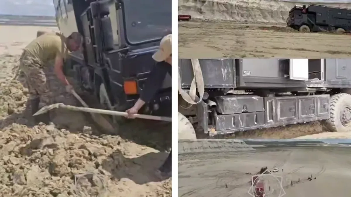 British tourists rescued after vehicle gets trapped in Kazakhstan steppe