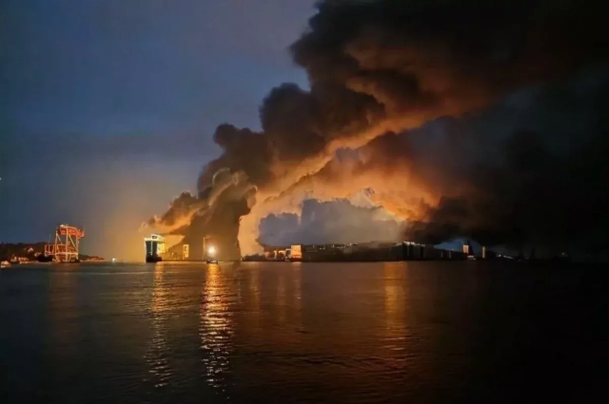 Odesa port infrastructure damaged in renewed Russian attack