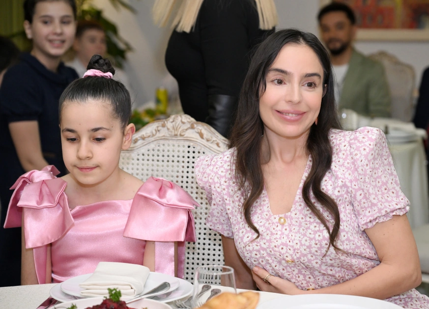 Heydar Aliyev Foundation VP Leyla Aliyeva, Head of Baku Media Center Arzu Aliyeva and Alena Aliyeva join festive celebrations for children with special needs in Baku (PHOTO)