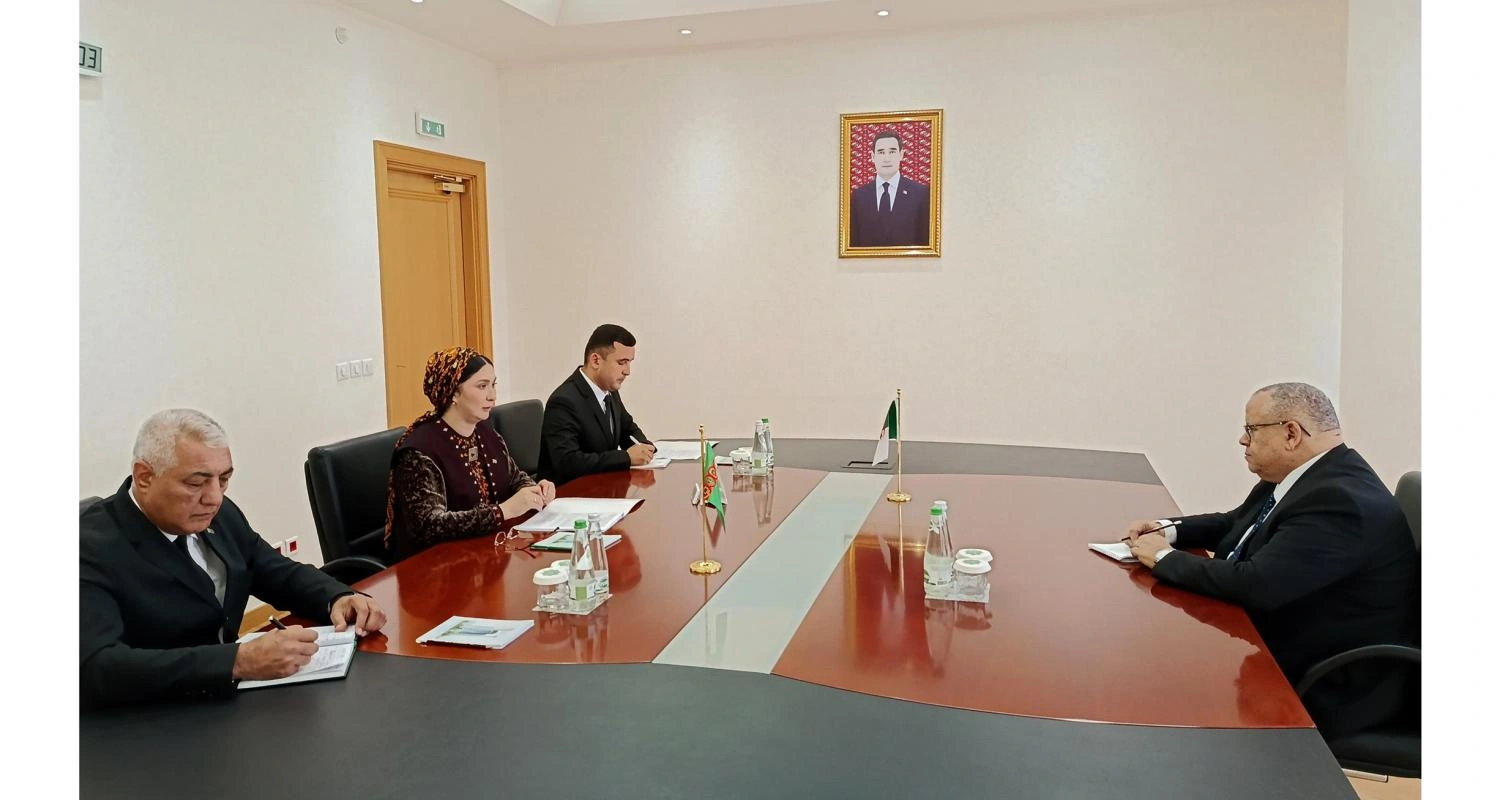 Turkmenistan, Algeria discuss expanding trade ties