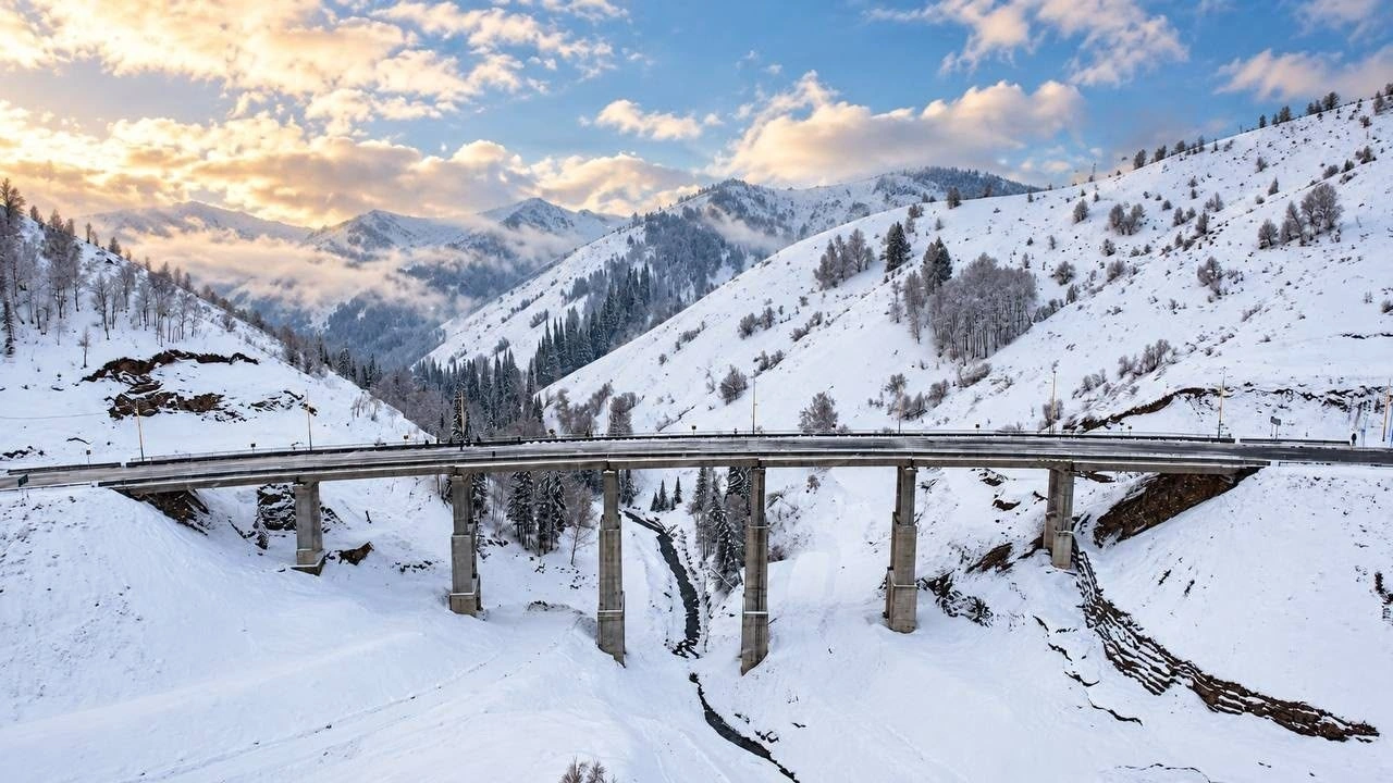 Kazakhstan opens 45-meter bridge, completes 28 km road reconstruction