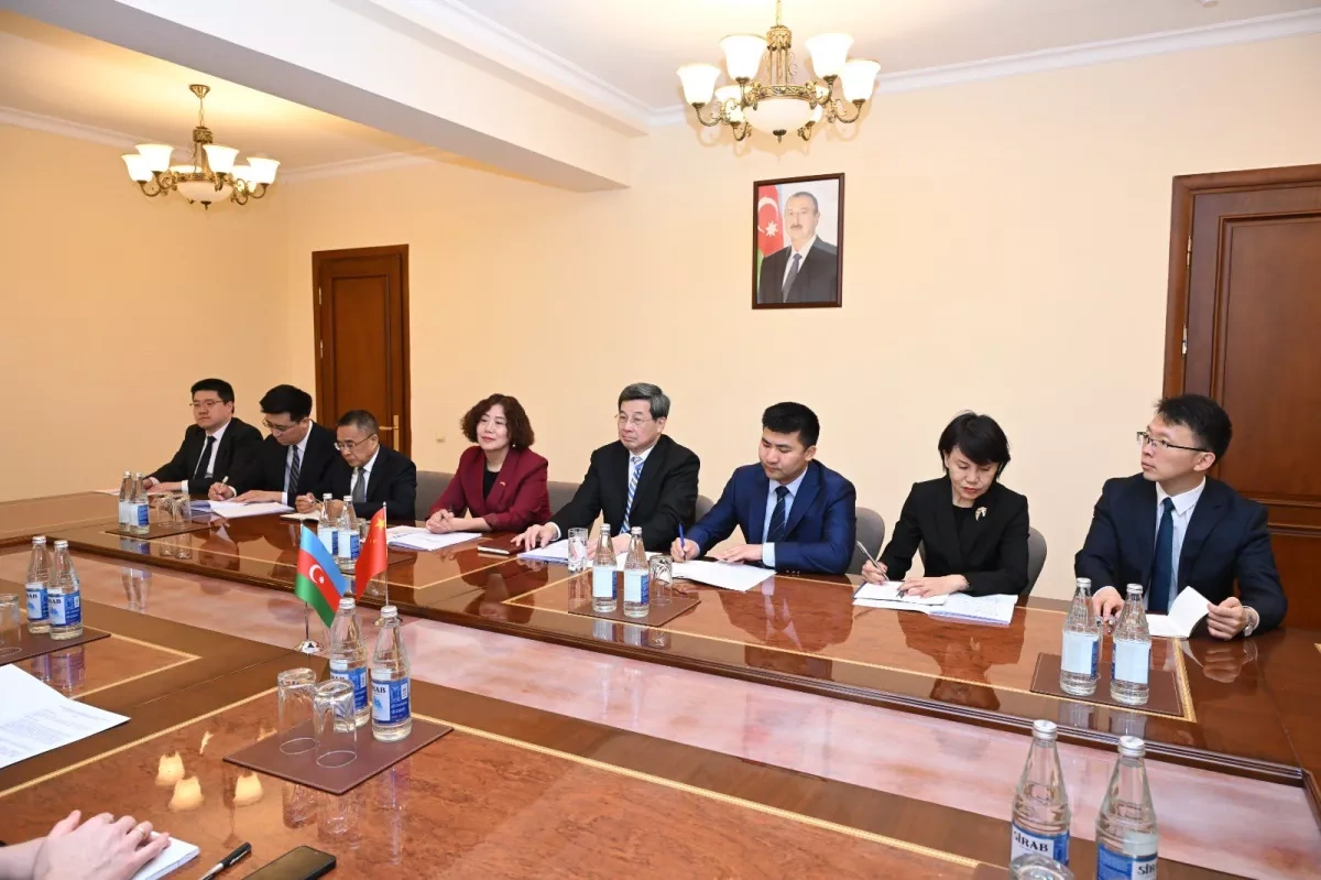 Azerbaijani, Chinese top officials discuss digital cooperation Photo