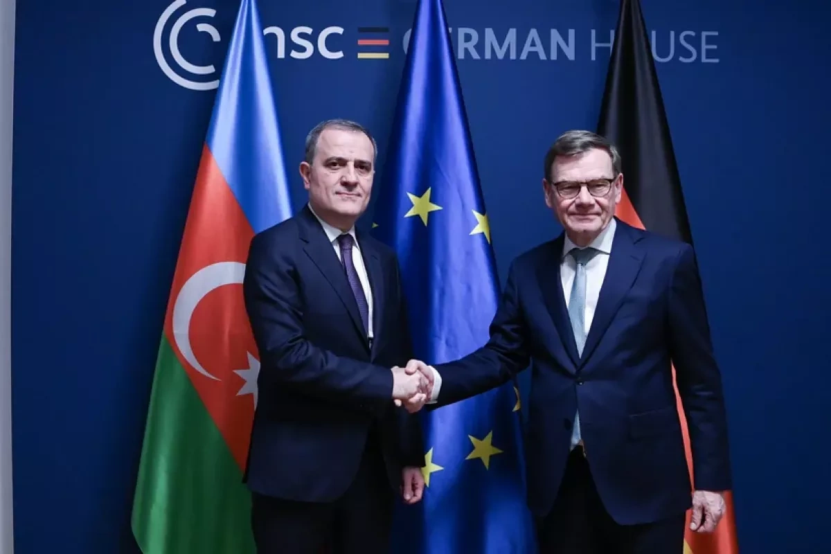 Azerbaijan, Germany FMs meet in Munich to boost cooperation