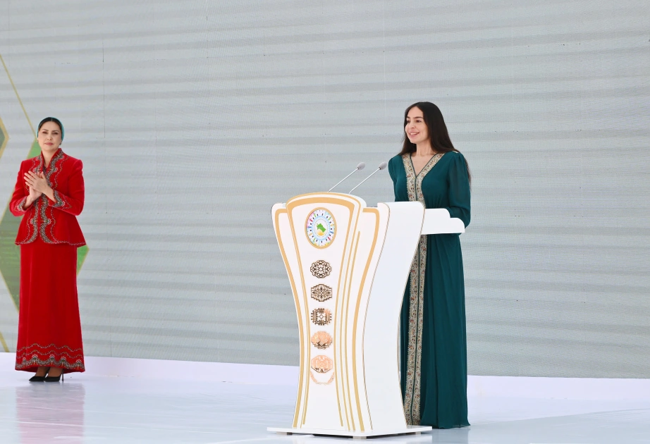 Heydar Aliyev Foundation VP Leyla Aliyeva attends opening of MAMA “Mother Nature” international art exhibition in Ashgabat (PHOTO)