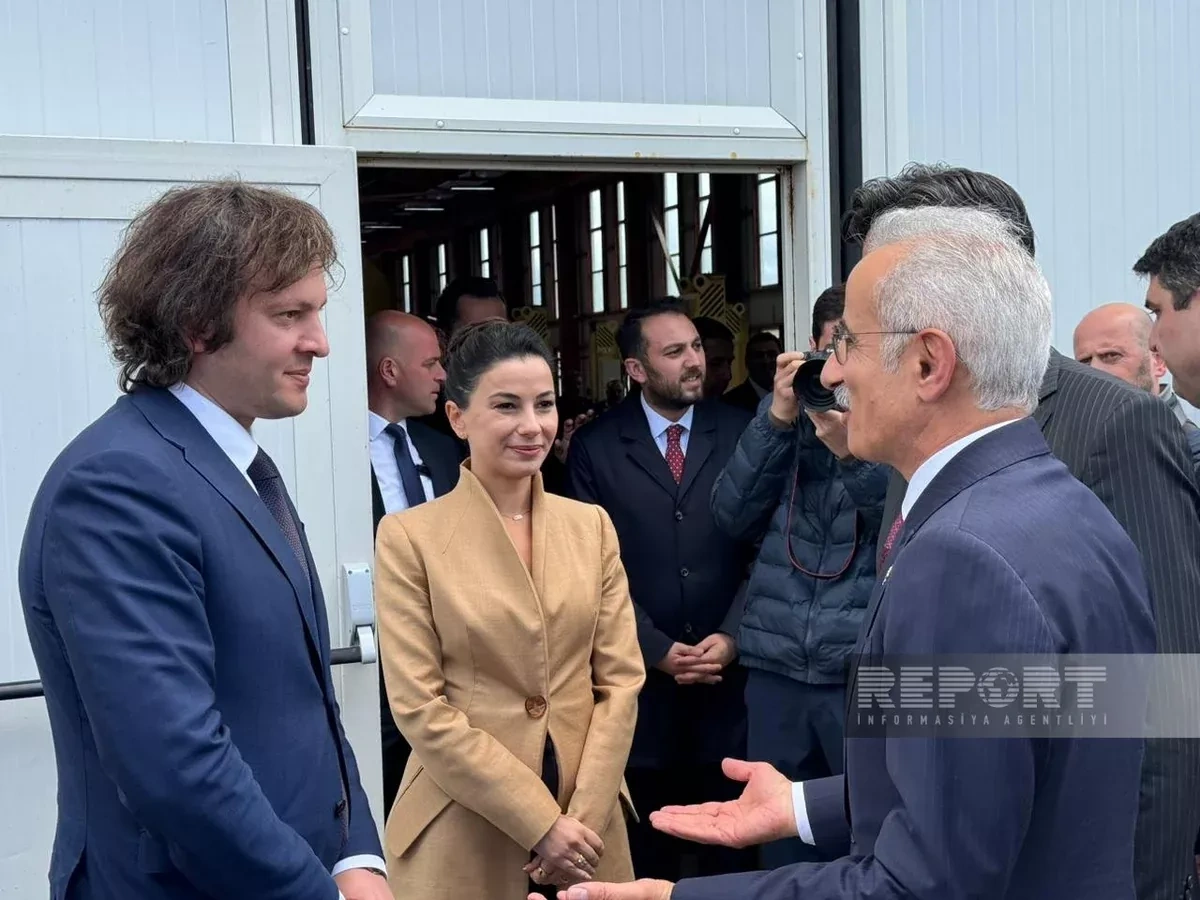 Georgia hosts inauguration of Baku–Tbilisi–Kars railway PHOTO