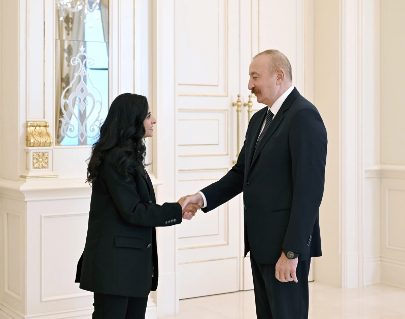 President Ilham Aliyev receives Secretary-General of World Tourism Organization (PHOTO)