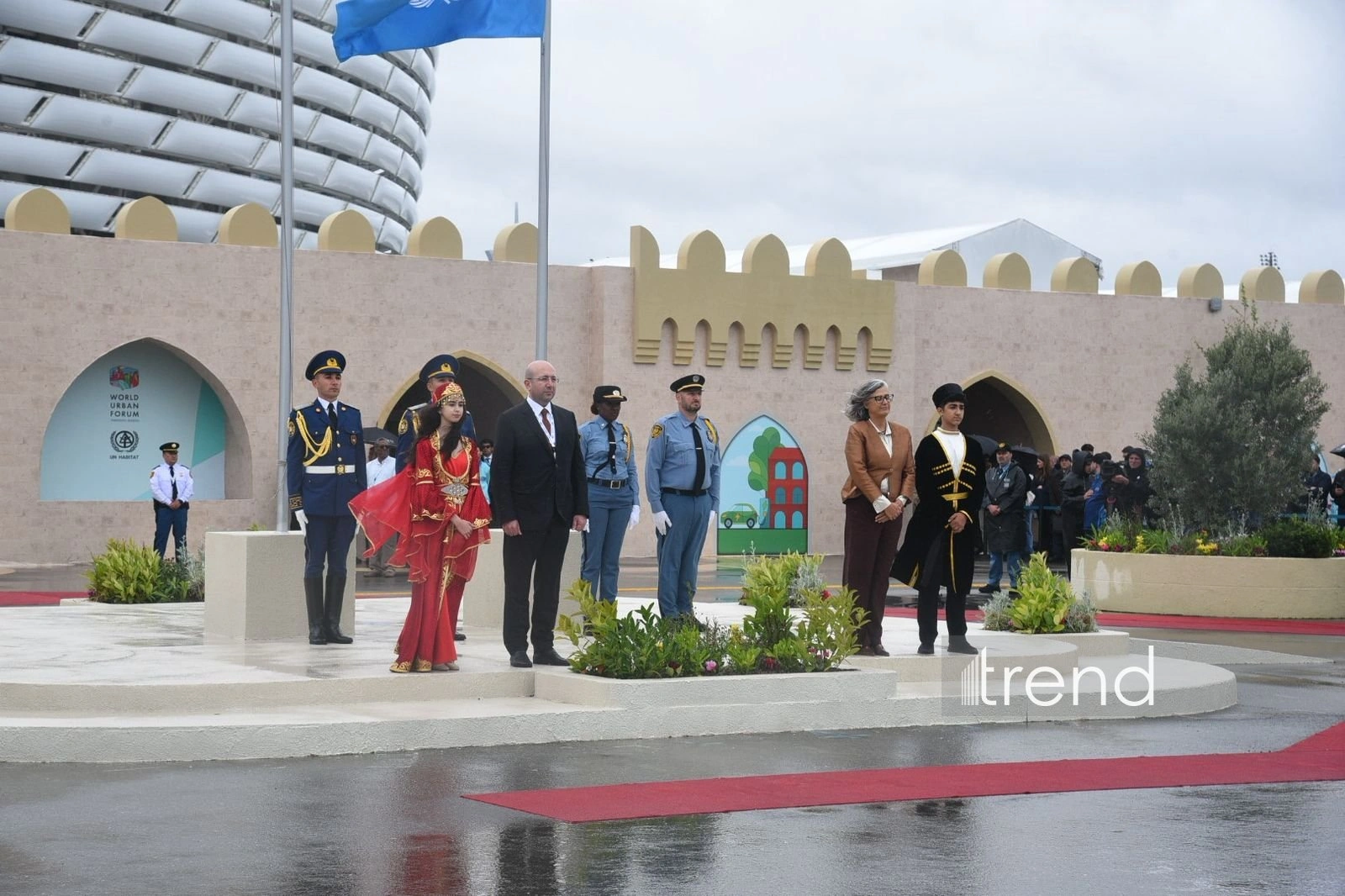 Flag-raising ceremony held within framework of WUF13 (PHOTO/VIDEO)