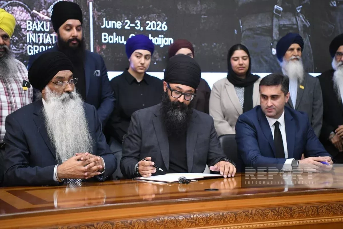 Baku Initiative Group, International Sikh Federation forge cooperation pact PHOTO