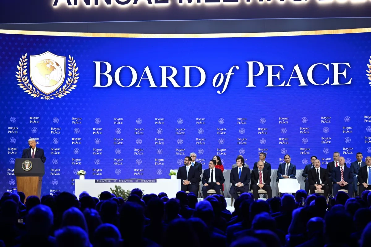 Azerbaijani president signs Board of Peace Charter at Davos PHOTO / VIDEO