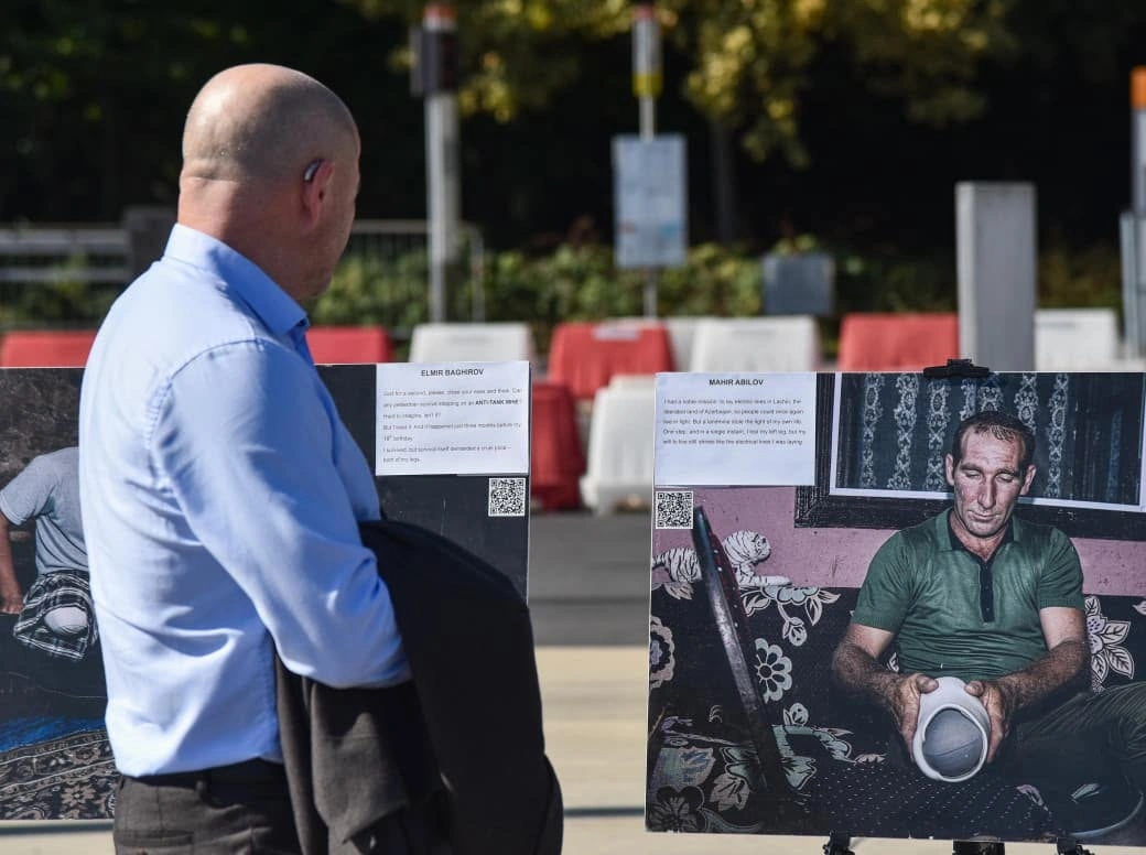Photo exhibition on Armenia's mine war against Azerbaijan opens in Geneva