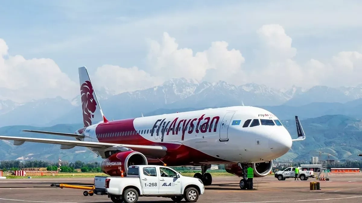 Fire breaks out on FlyArystan aircraft during maintenance in Almaty