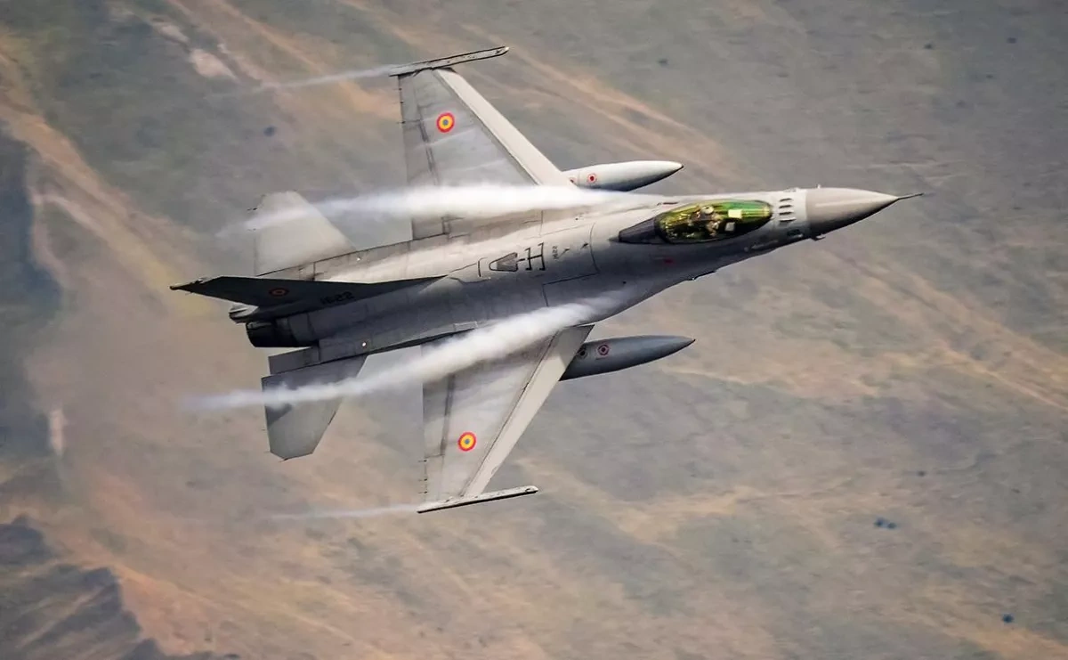 Romanian F-16 shoots down drone that entered country's airspace