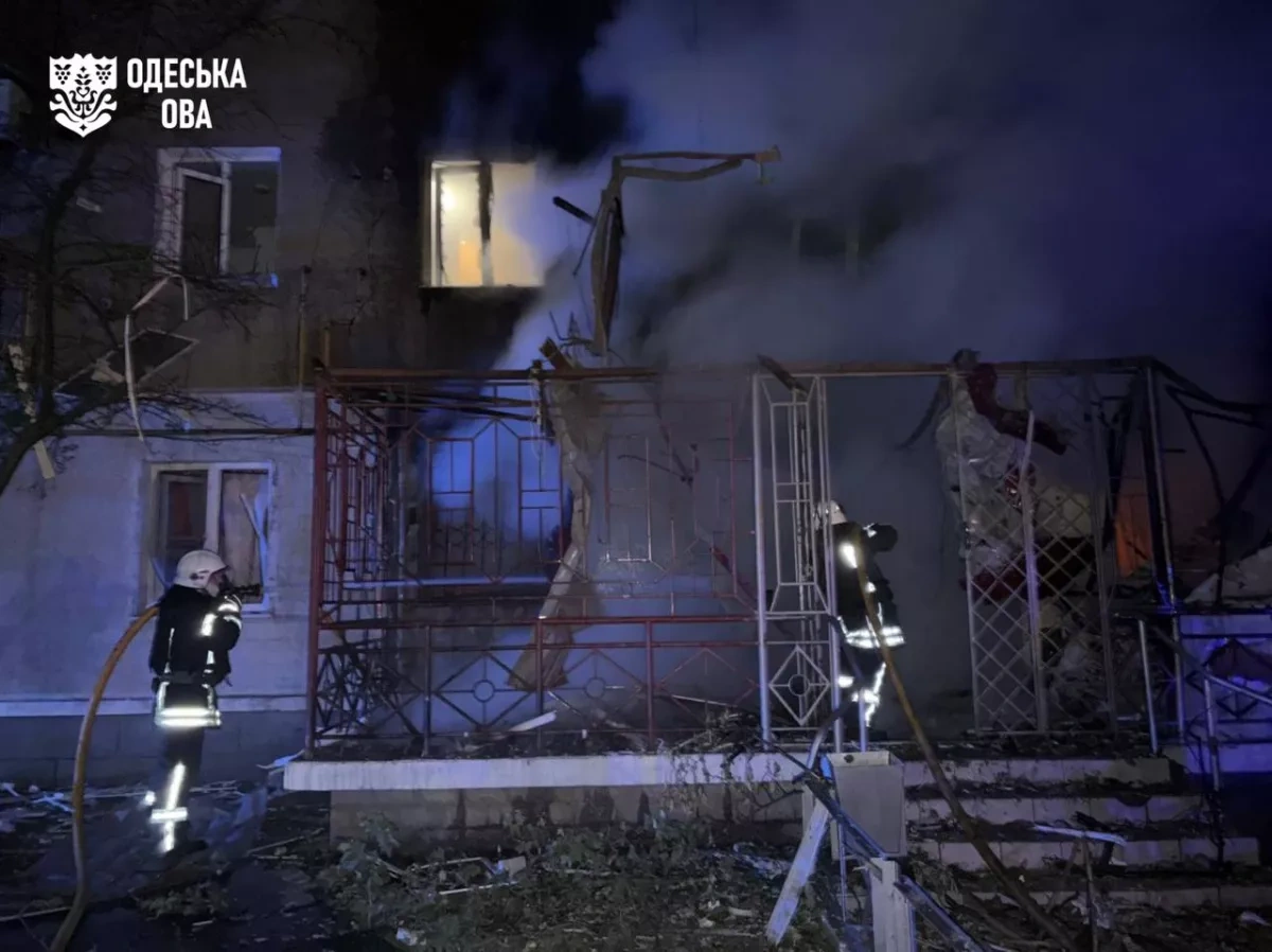 Drone strike damages homes, port infrastructure in Ukraine’s Odesa region PHOTO