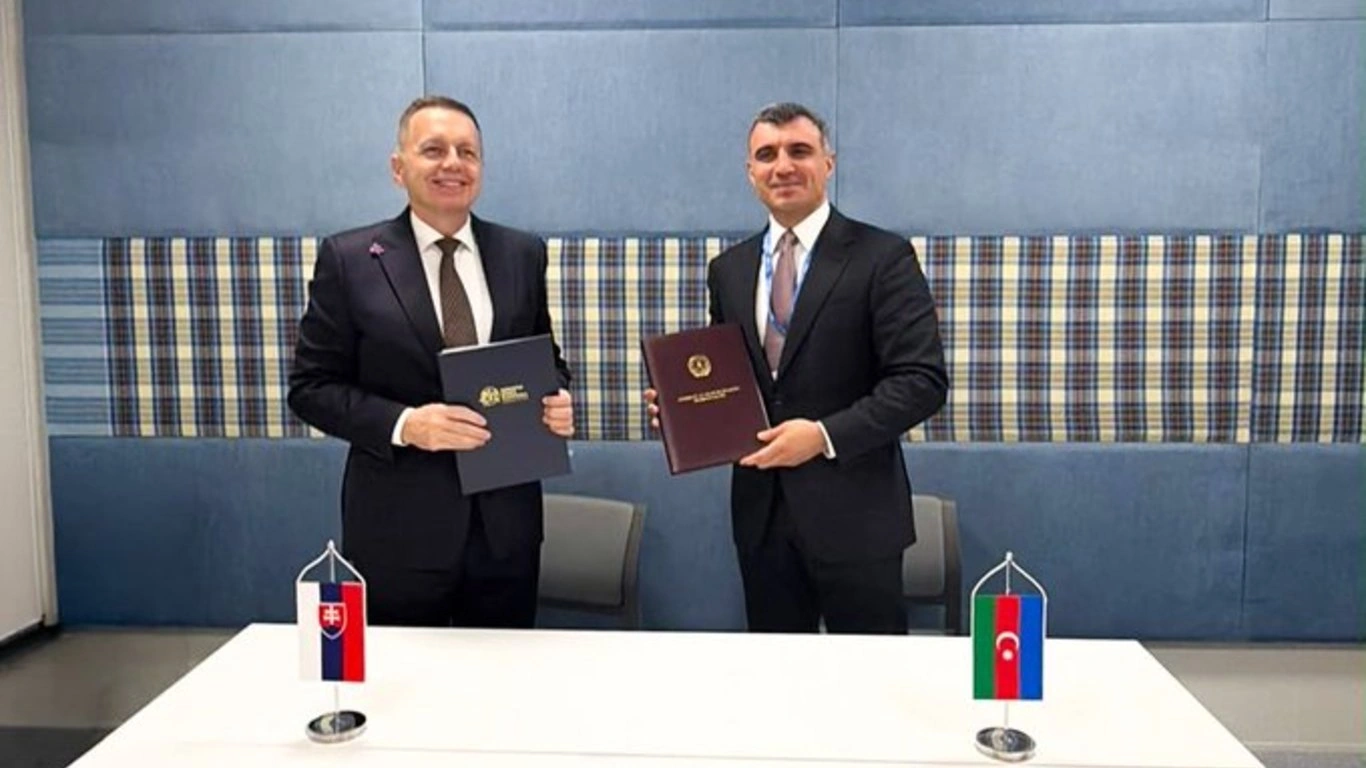 Azerbaijan, Slovakia’s National Bank sign cooperation memorandum