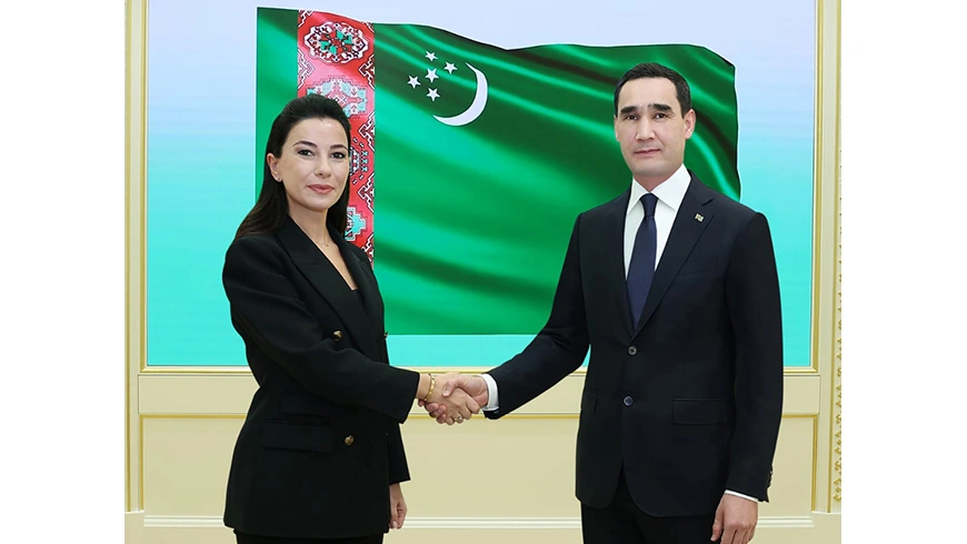 President of Turkmenistan meets Georgian Minister of Economy