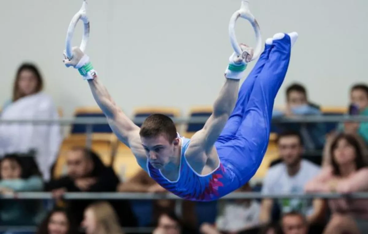 Russian gymnast Ilya Zaika added to Ukraine’s Myrotvorets database