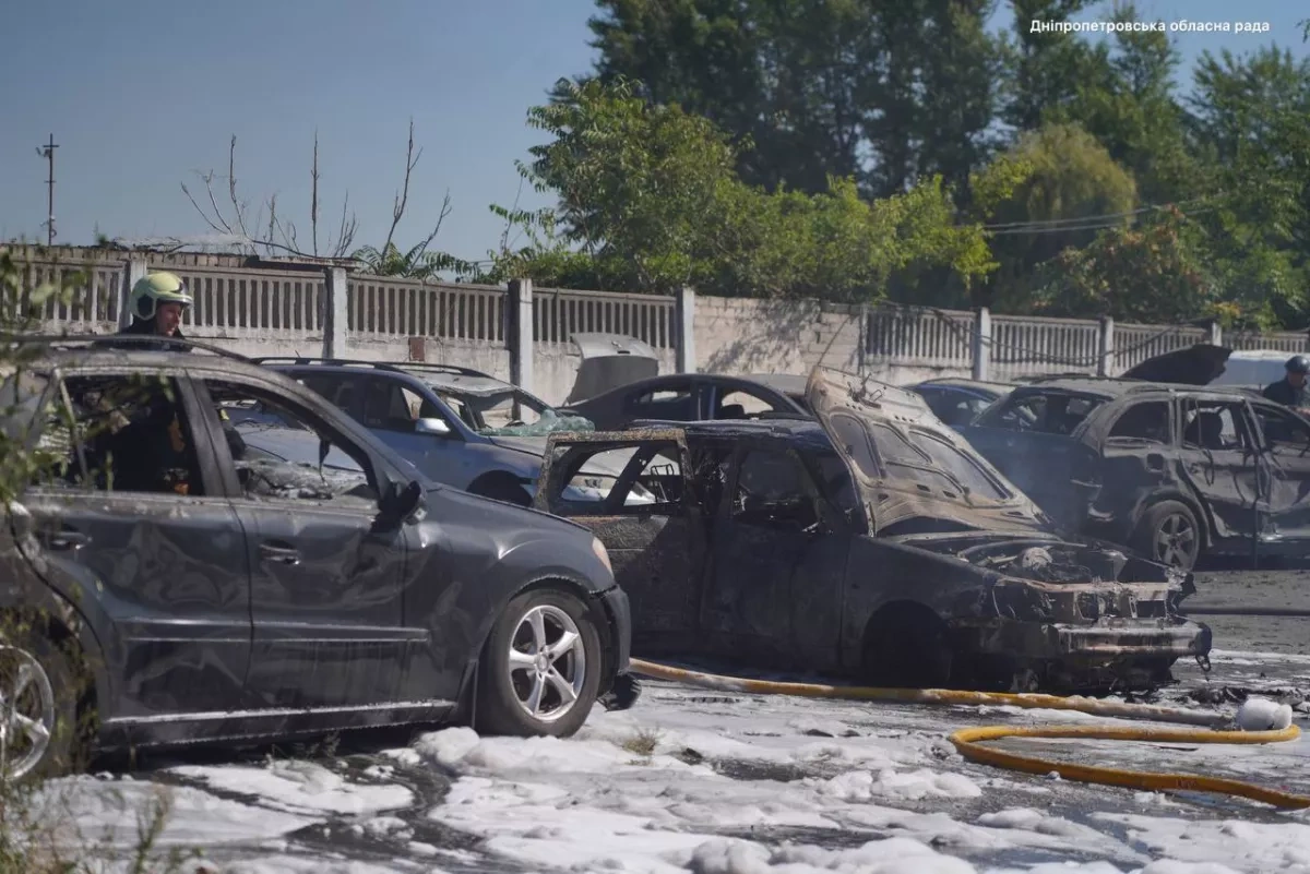 Russian attack on Dnipro food plant kills two, injures five PHOTO / VIDEO / UPDATED