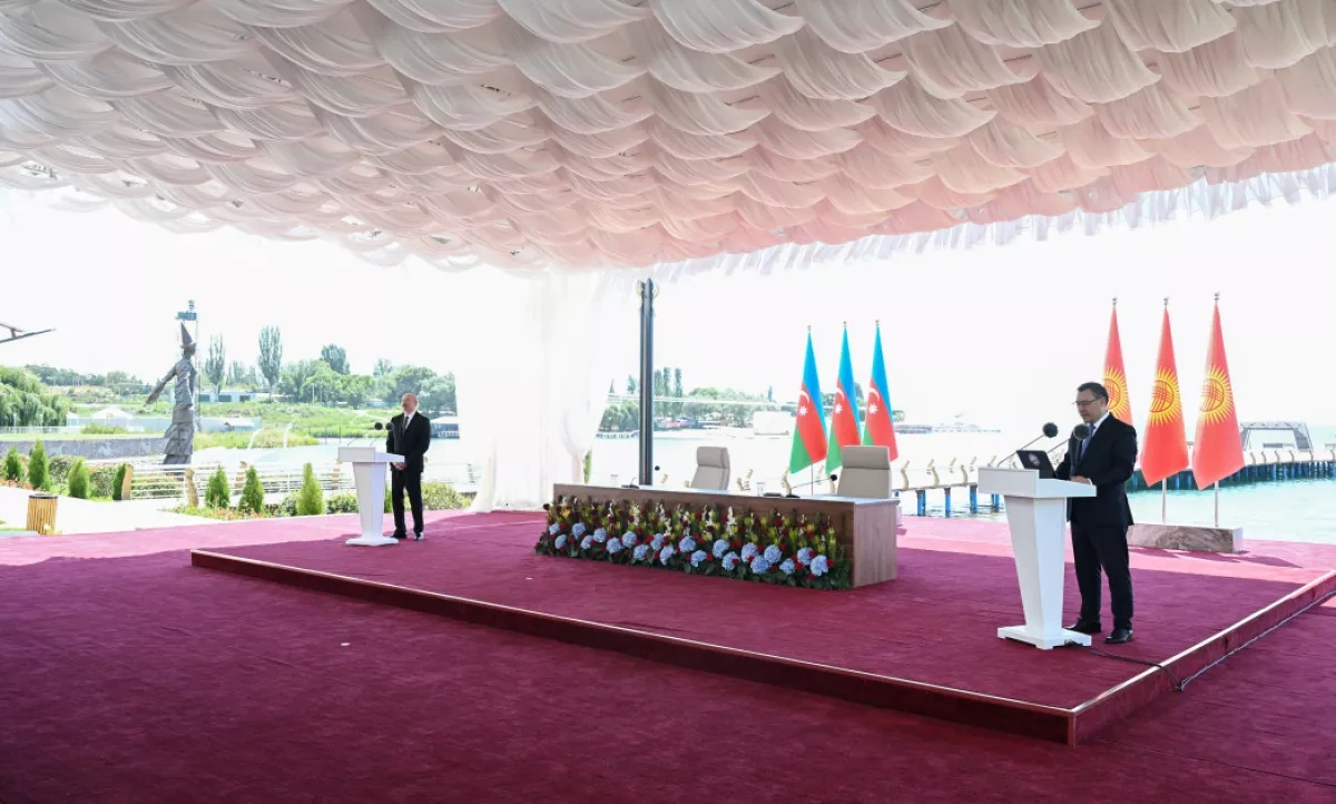 Azerbaijani president credits Zhaparov with driving Kyrgyzstan's rapid rise PHOTO/UPDATED