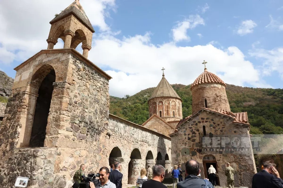 Foreign diplomats visit Khudavang monastery in Azerbaijan’s Kalbajar PHOTO