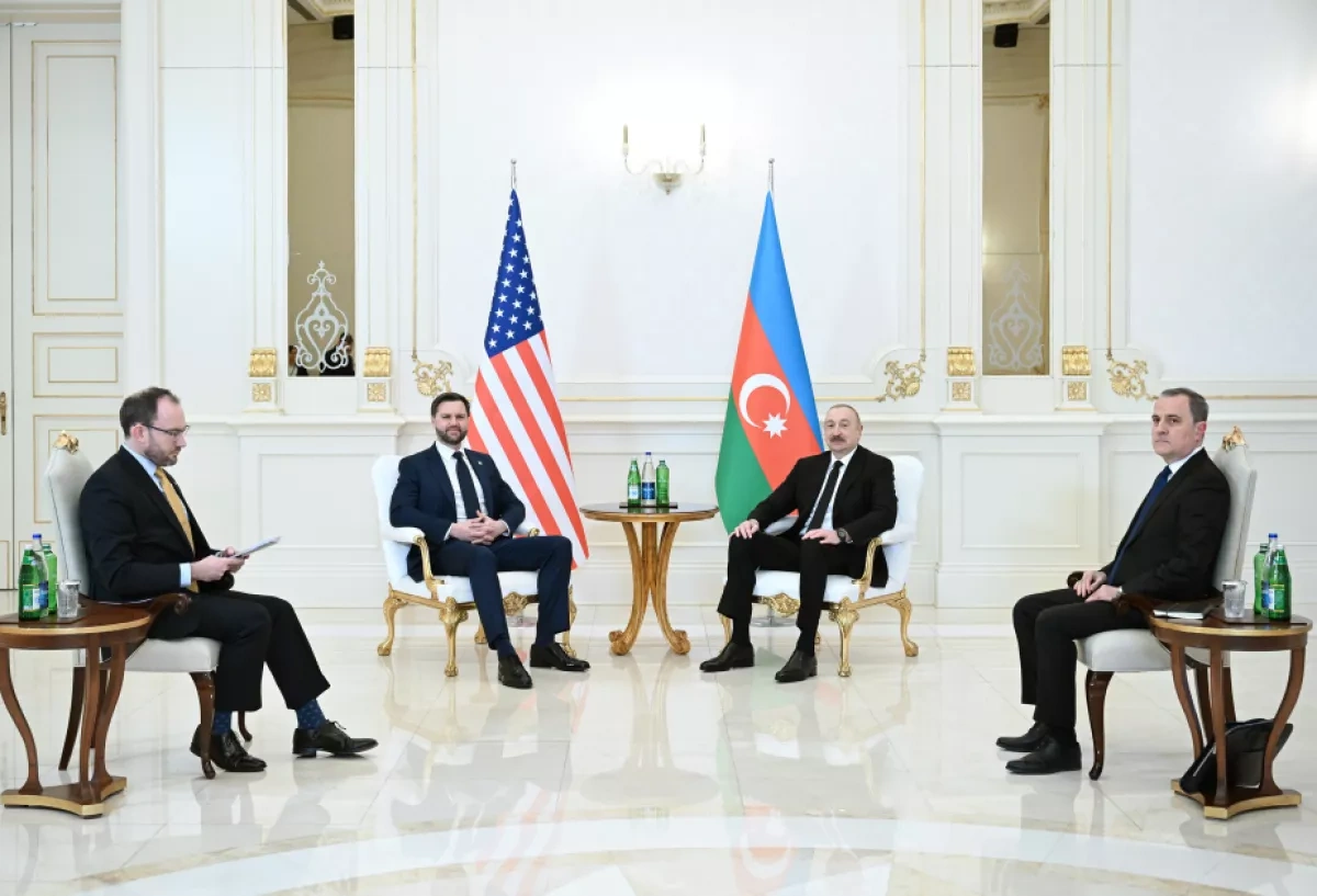 President Aliyev holds limited-format meeting with US Vice President JD Vance UPDATED