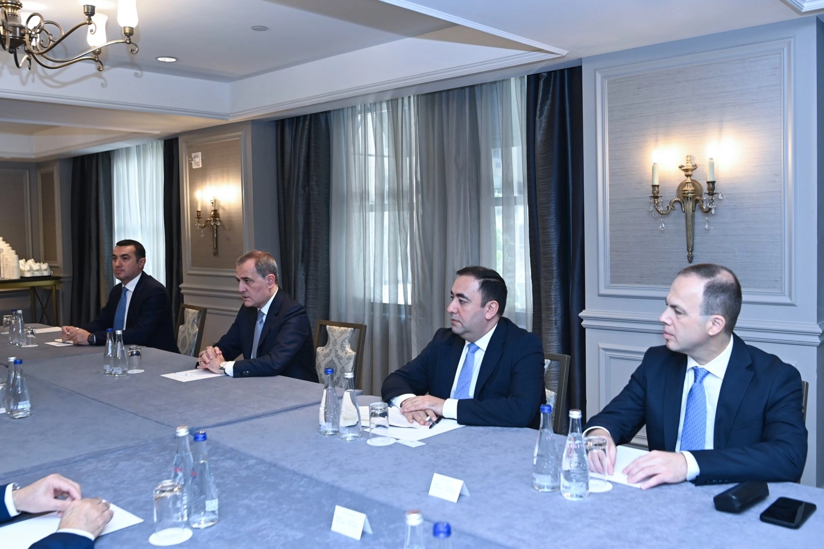 Azerbaijan, Northern Cyprus foreign ministers discuss regional issues (PHOTO)