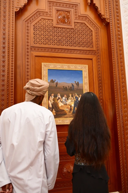 Heydar Aliyev Foundation VP Leyla Aliyeva visits Royal Opera House in Muscat (PHOTO)